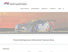 Tablet Screenshot of callawaycars.com